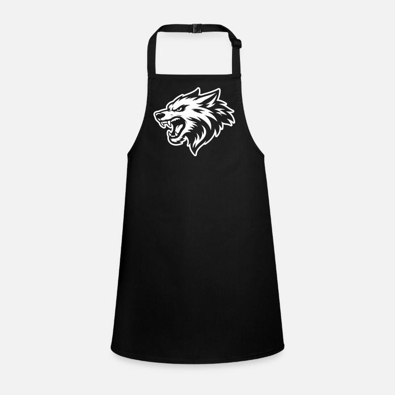 Tête de loup Tablier Enfant