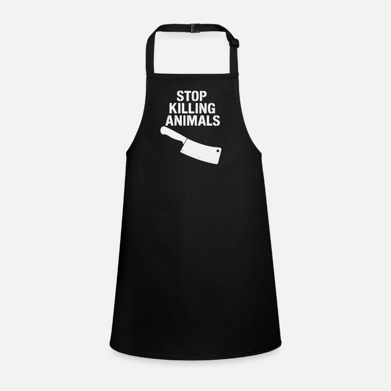 Stop Animal Cruelty Statement Children's Apron