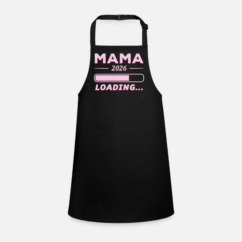 Mama 2026 Loading... Schürze für Kinder