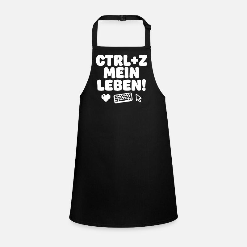 Ctrl Z My Life Tech Humor Children's Apron
