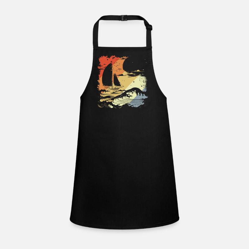 Sailing Vintage Look Children's Apron