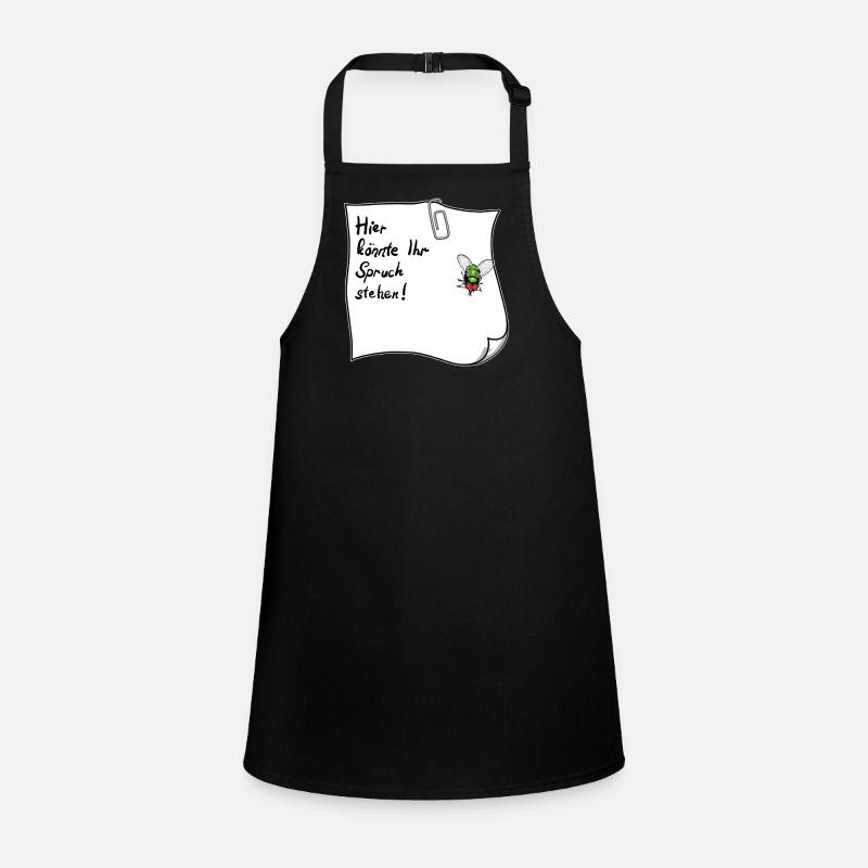 Notes – This could be your saying Children's Apron