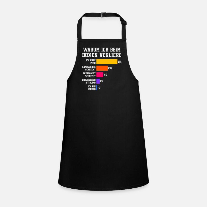 Why I lose in boxing Boxing Children's Apron