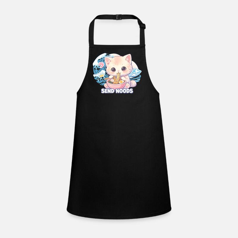 Ramen Cat Kanagawa Children's Apron
