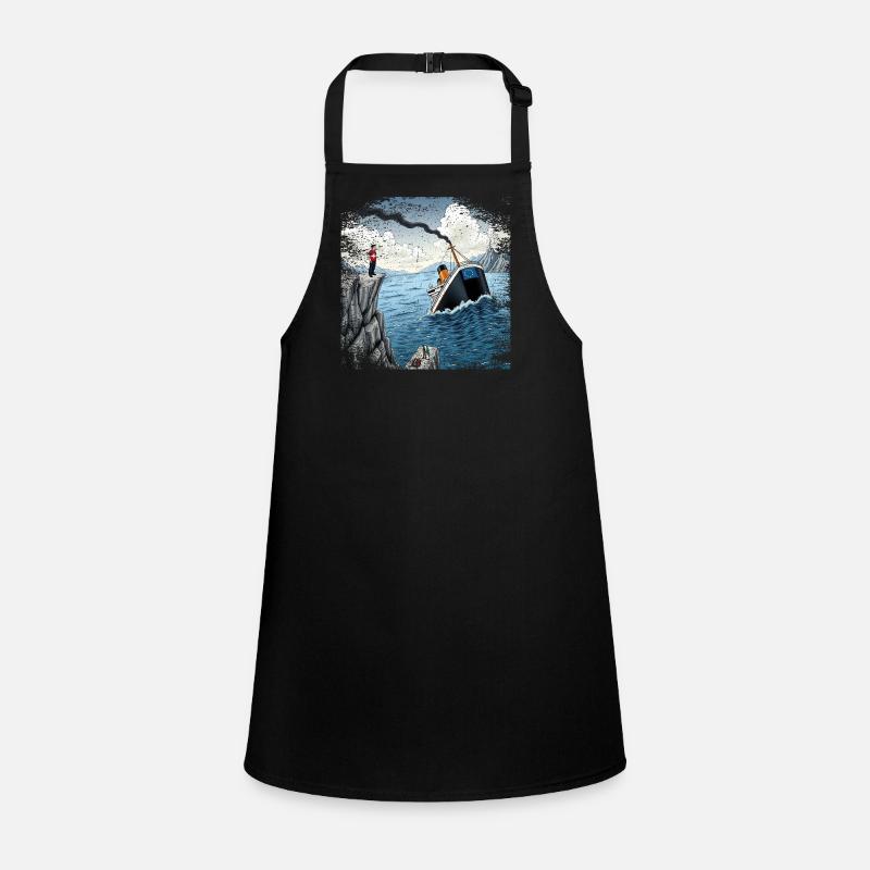 Satire Swiss Neutrality Children's Apron