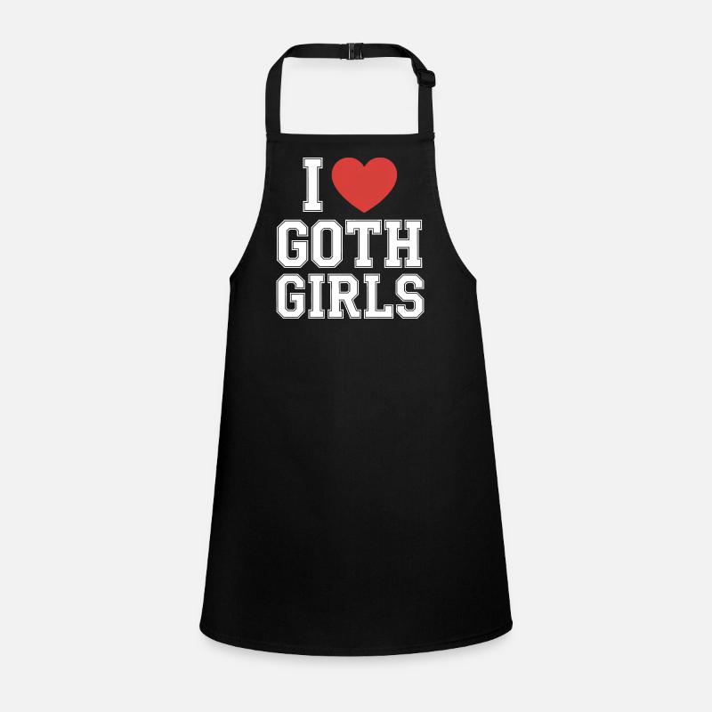 I Heart Goth Girls Children's Apron