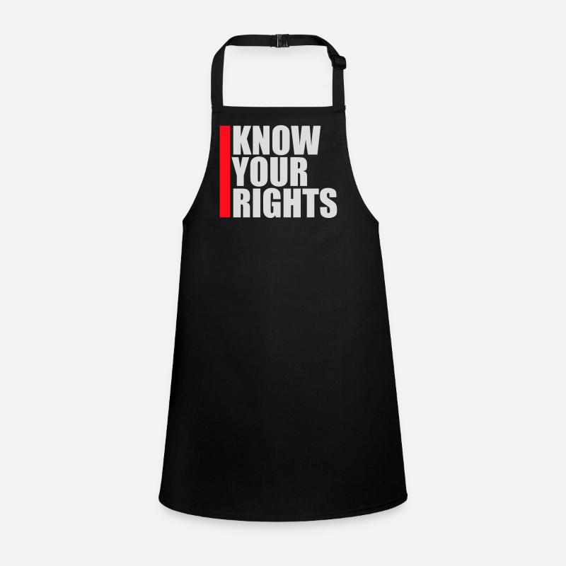 Know Your Rights Activism Justice Freedom Children's Apron