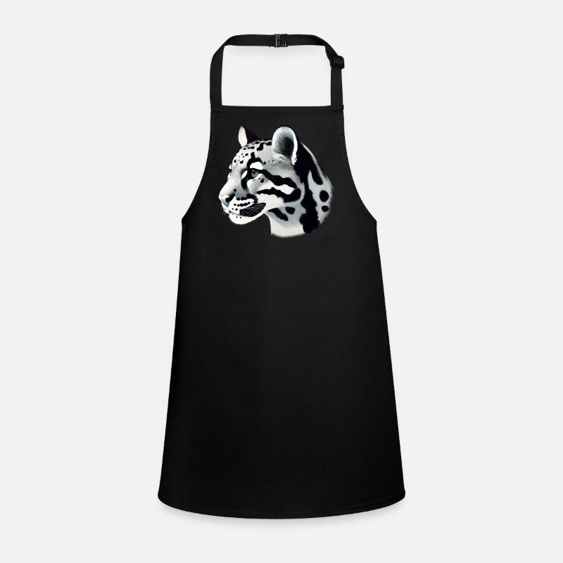 Clouded leopard Children's Apron
