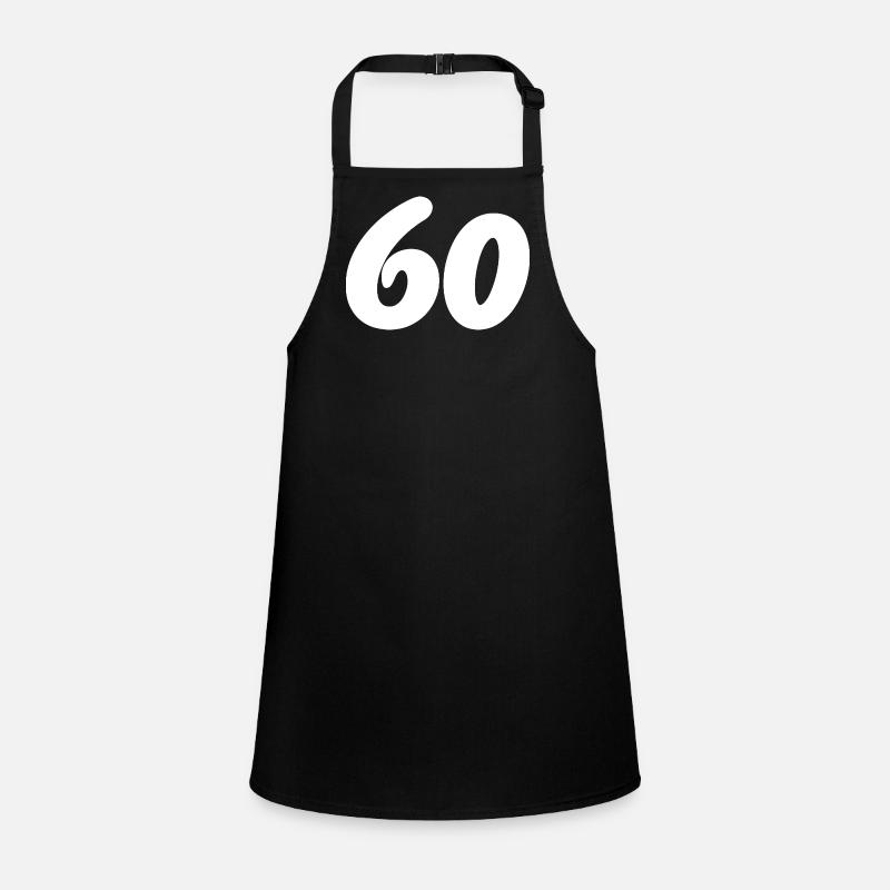 60. 60 ANS. 60e ANNIVERSAIRE. ANNIVERSAIRE 60 ANS. Tablier Enfant