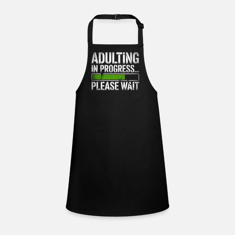 Growing Up Mode On Adult Birthday Children's Apron