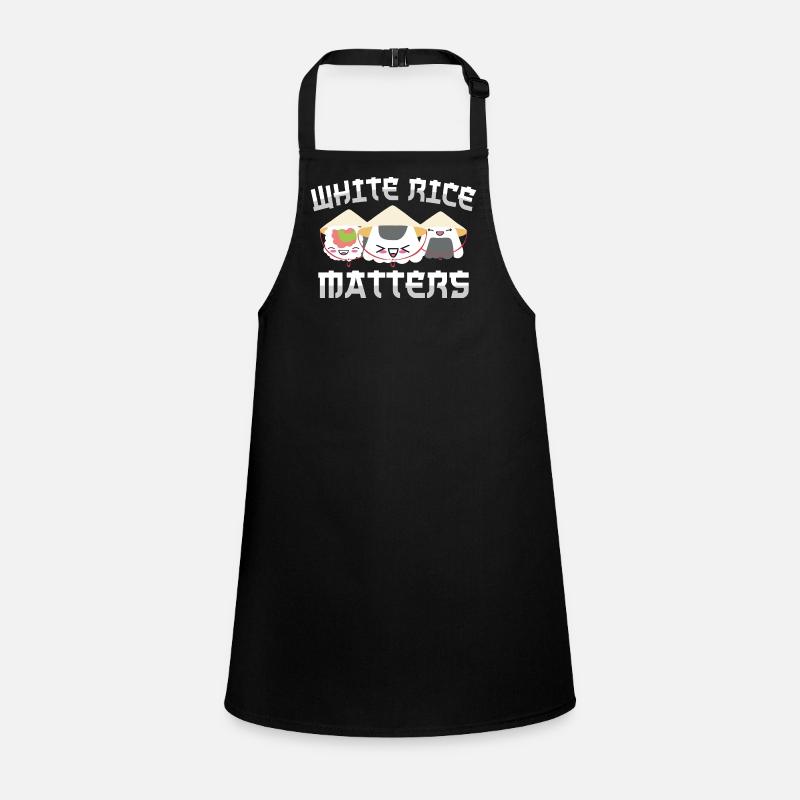 Le riz blanc est important Tablier Enfant