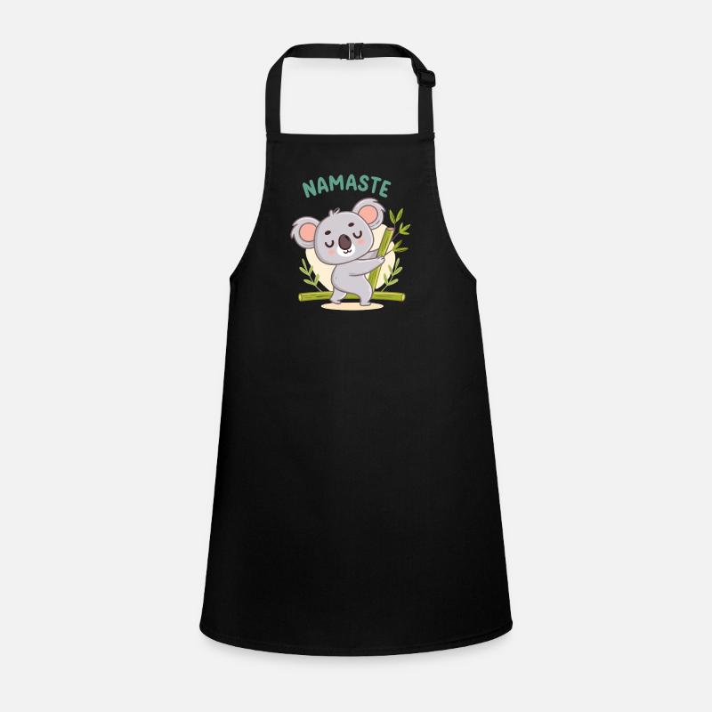 Koala Namaste Bambou Pastel Tablier Enfant