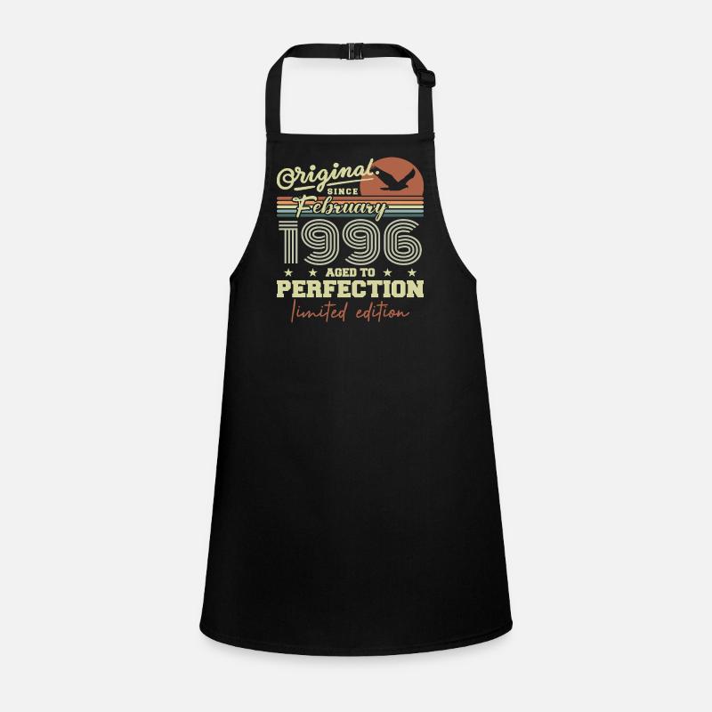 Birthday February 1996 Children's Apron