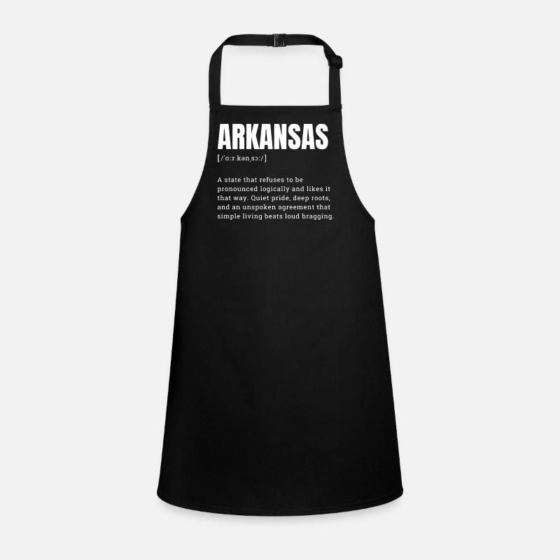 Arkansas Bold State Pride Children's Apron