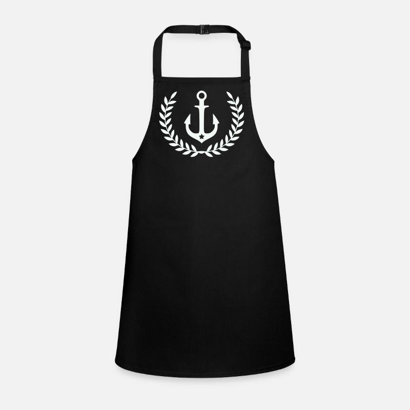 Anchor in the laurel wreath Children's Apron