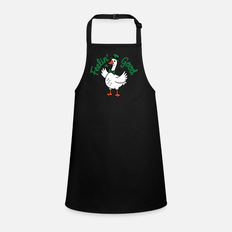Lucky Duck St. Patrick's Leap Schürze für Kinder
