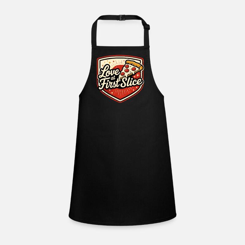 Pizza Love au premier Slice Tablier Enfant
