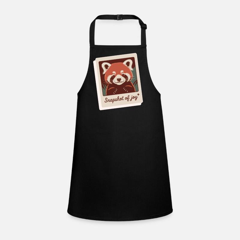 Joie du Panda Rouge Tablier Enfant