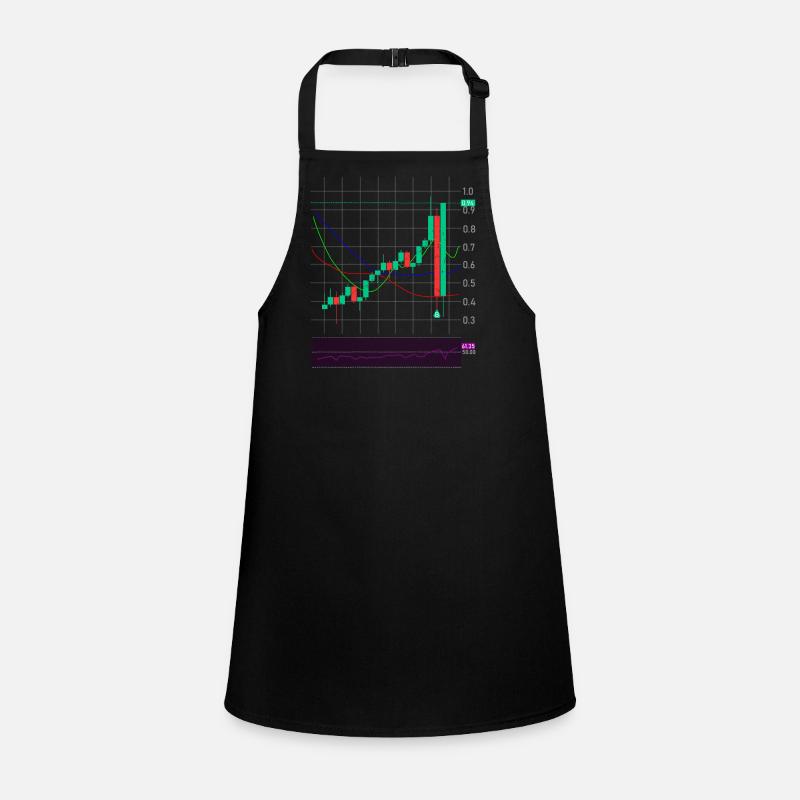 Trading Exchange Crypto Stocks Children's Apron