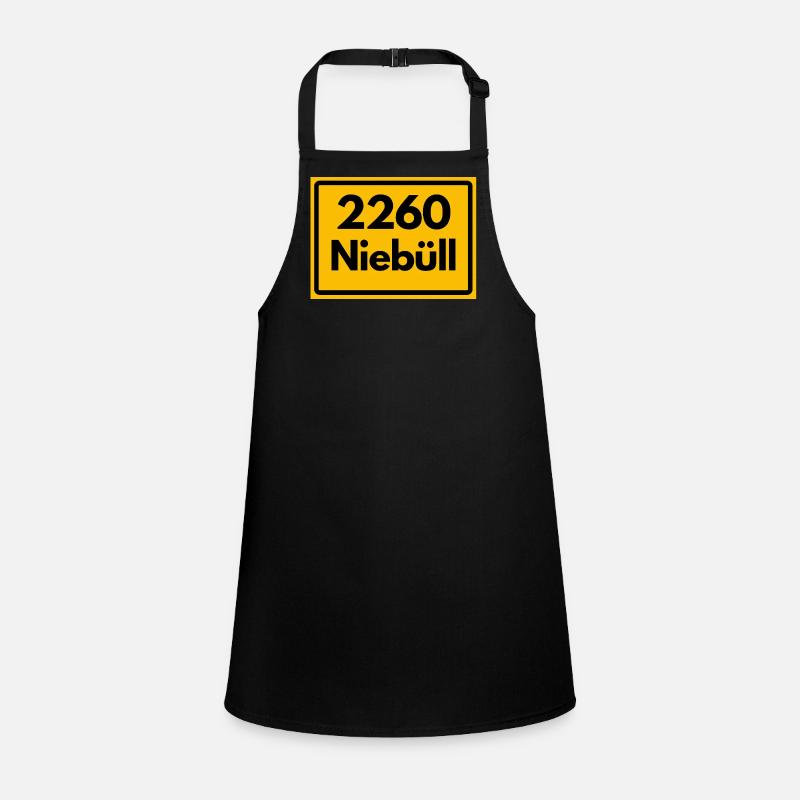 OLD POSTCODE POSTCODE RETRO 2260 NIEBÜLL – NORTH SEA Children's Apron