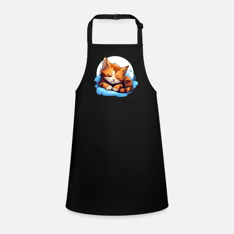 Cat Cuddle Dream on Cloud - Cat Children's Apron