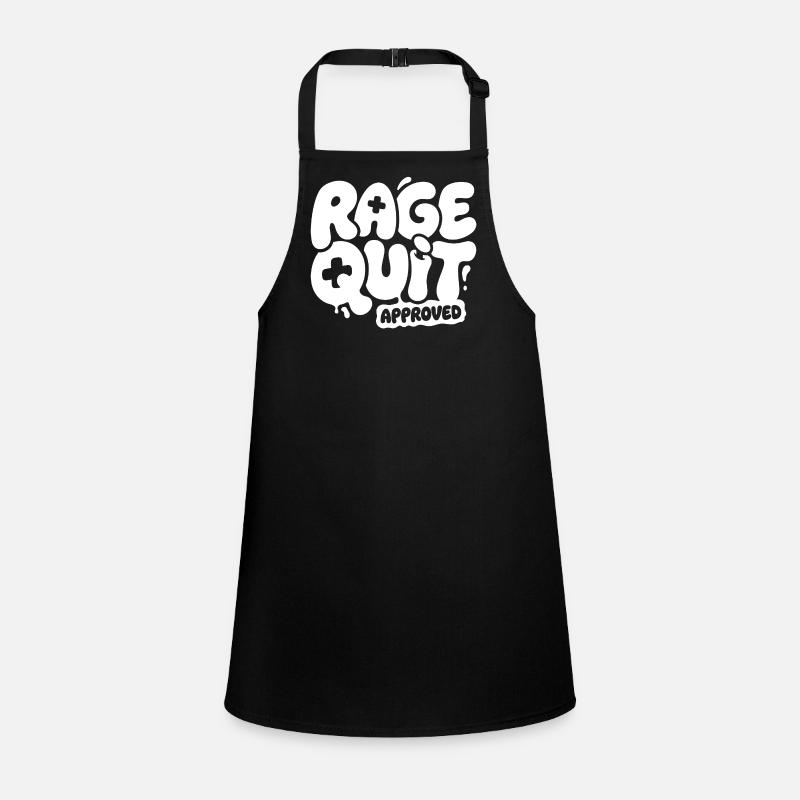 Rage Quit Approved Game Design Tablier Enfant