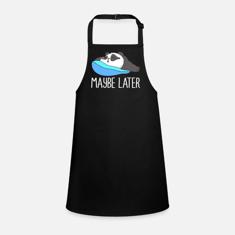 lazy procrastination lazy laziness Children's Apron