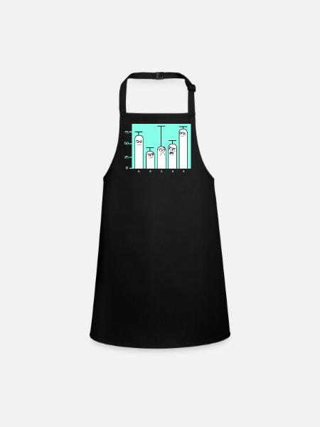 Programmer Coder GPT - Children's Apron - black - Front