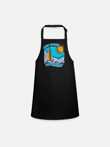 Asset Manager aka Pensioner - Children's Apron - black - Front