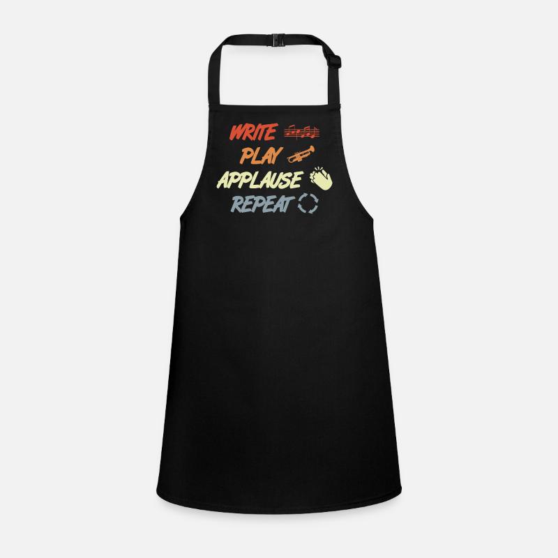 Write Play Applause Repeat Children's Apron