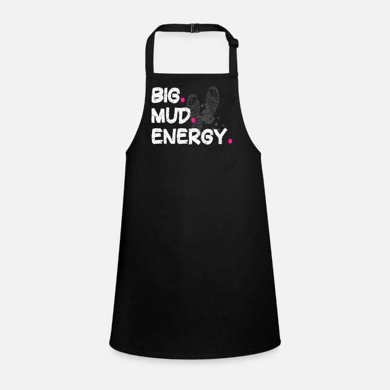 Grosse énergie boueuse Schlammlauf Course boueuse Tablier Enfant