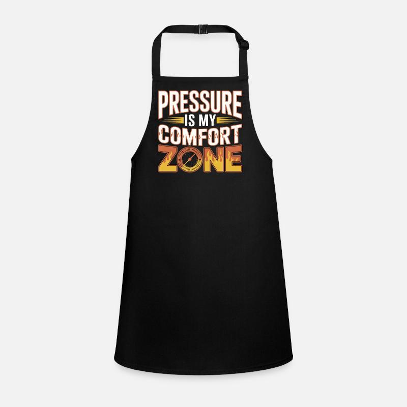 Fire Engineer Pressure Is My Comfort Pump Operator Children's Apron