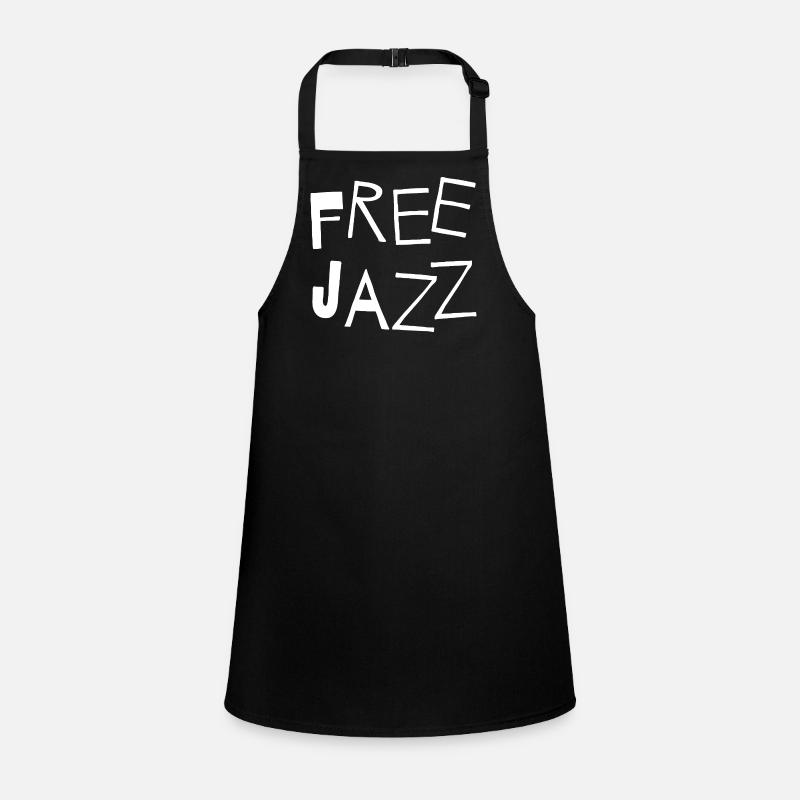 Free Jazz Bold Typography Tee Tablier Enfant