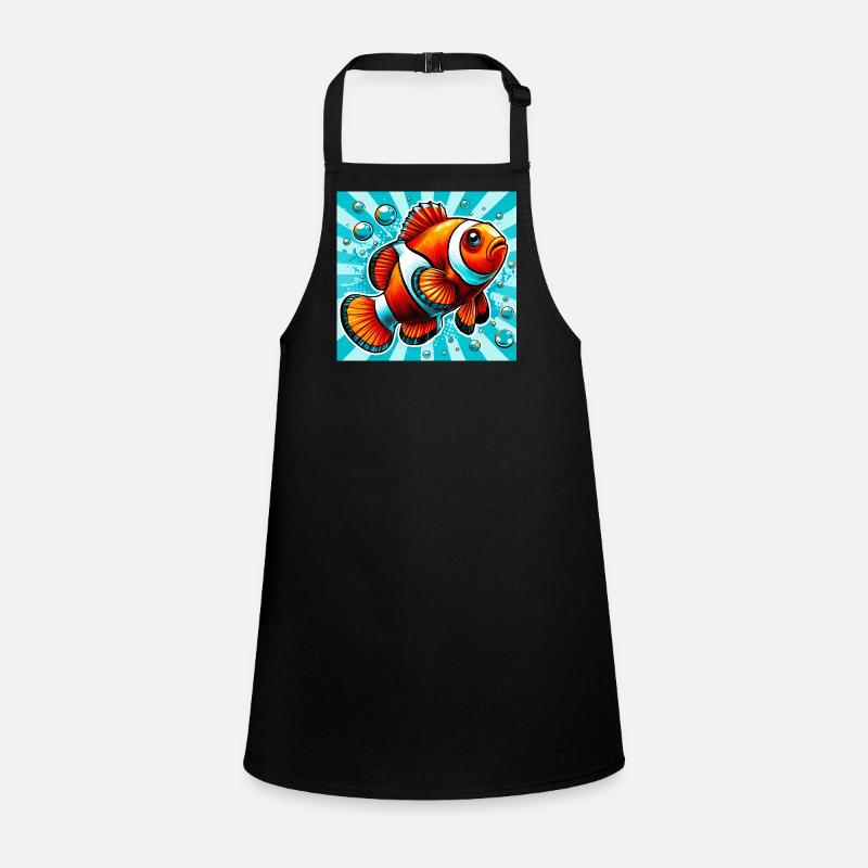 Clownfisch Schürze für Kinder