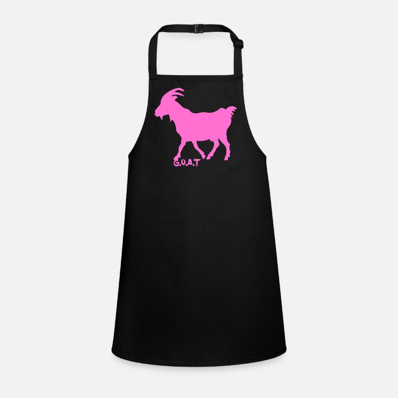 Ziege pink G.O.A.T. Schürze für Kinder