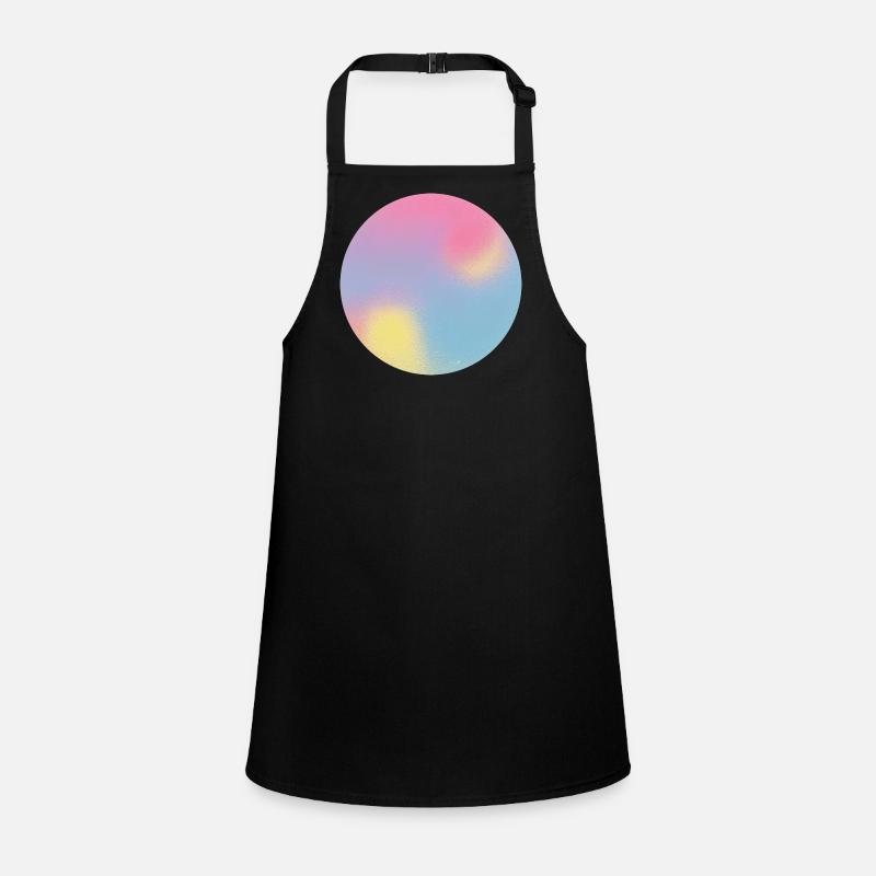 Aura Check Pastel Gradient Sphere Children's Apron