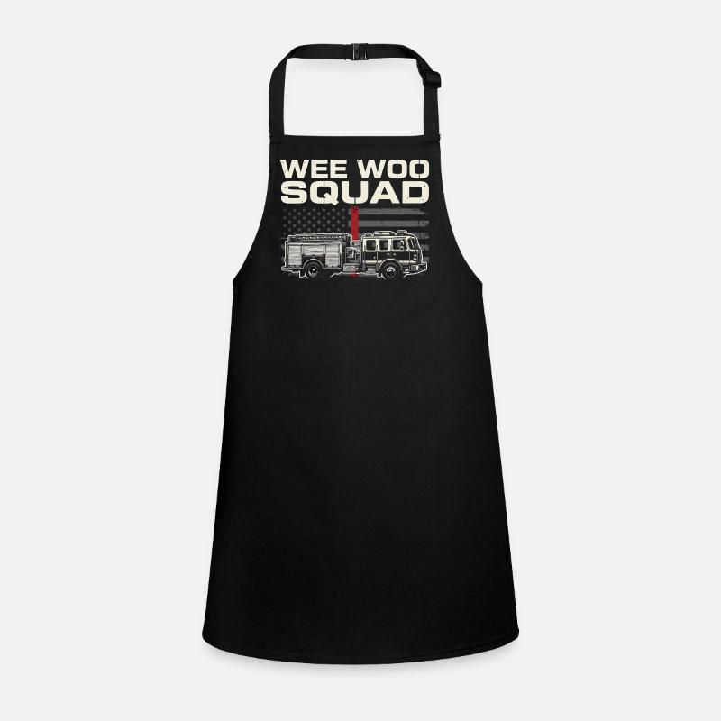 Wee Woo Squad Rescue Service Design Children's Apron