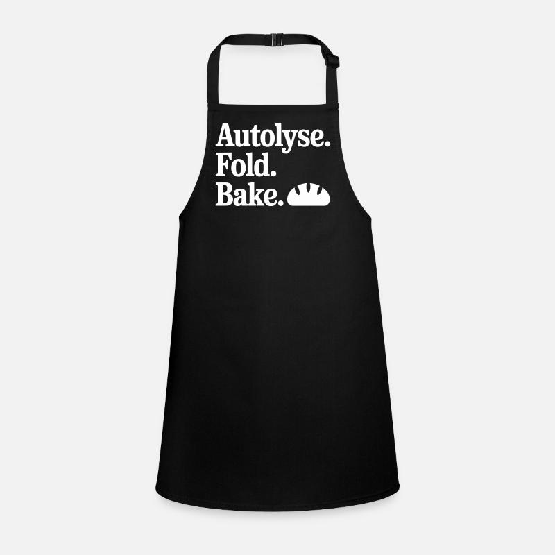 Autolyse Fold Bake Croissant Children's Apron
