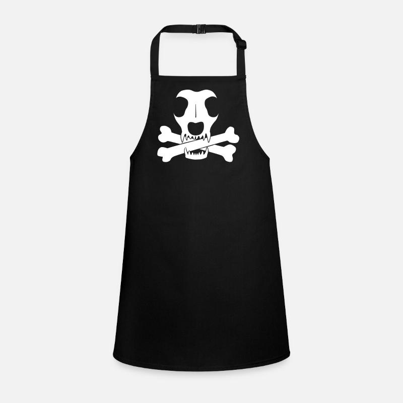 Logo du chien pirate Tablier Enfant