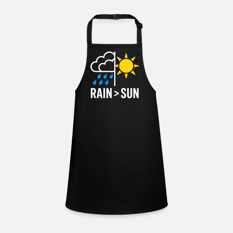 Rain Over Sun Regen Children's Apron