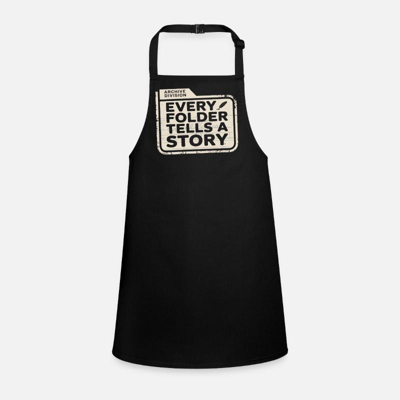 Every Folder Tells a Story Children's Apron