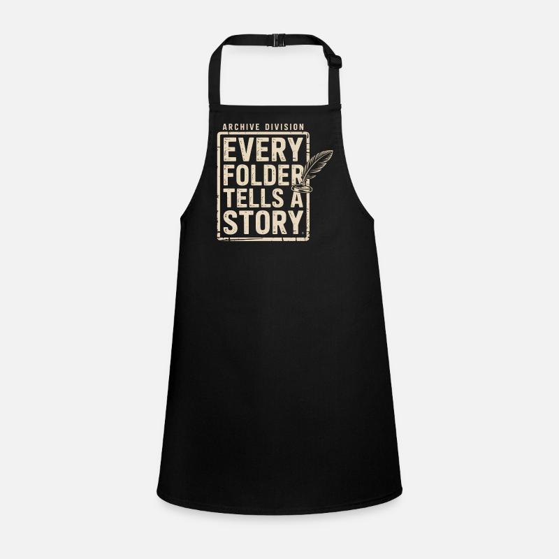 Every Folder Tells a Story Children's Apron