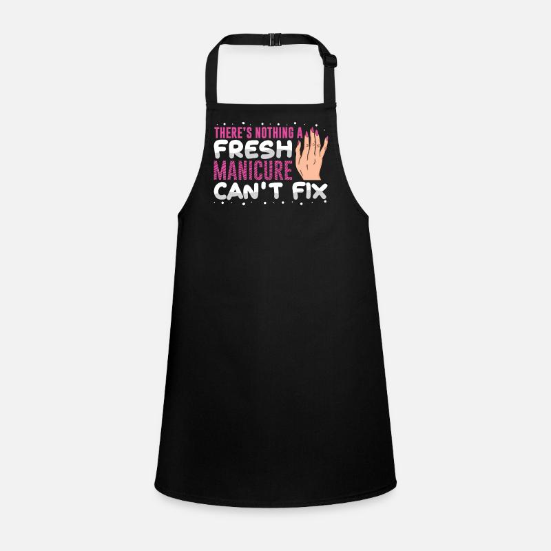 Nail Designer Nail Designer Cosmetics Nail Salon Children's Apron