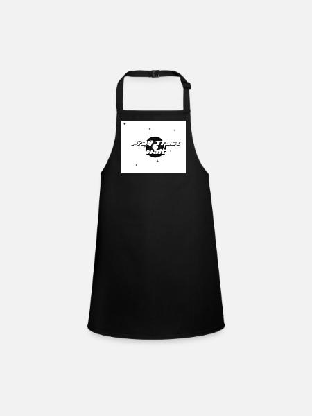 Pray, Trust and Wait  - Children's Apron - black - Front