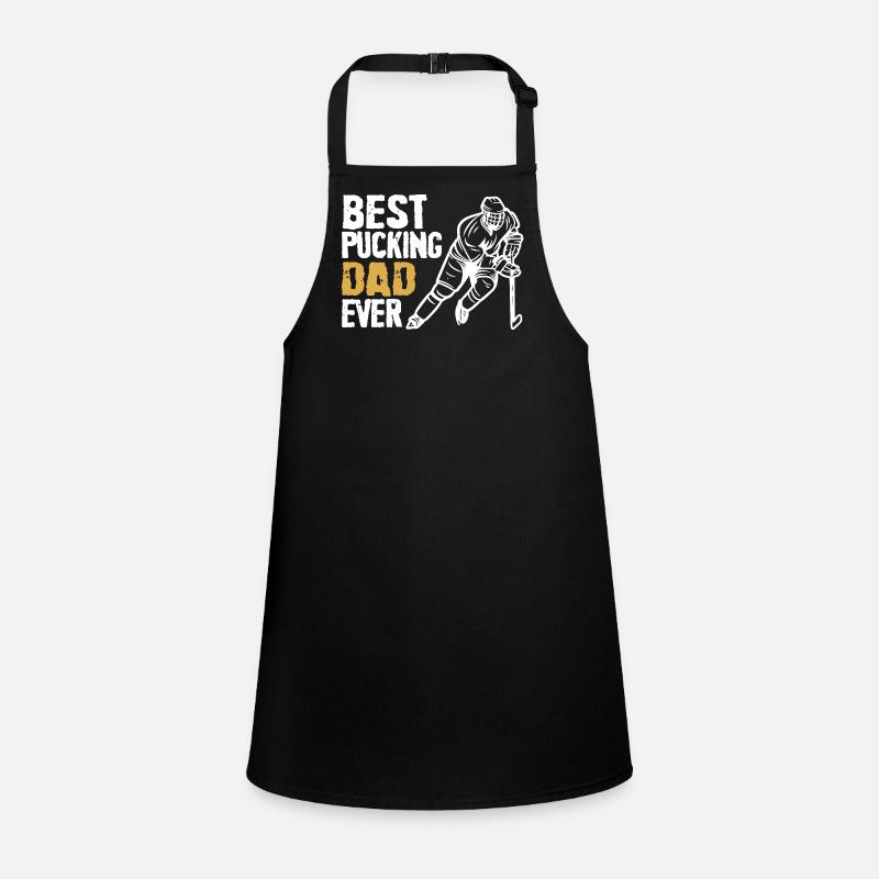 Bold Best Dad Climber Graphic Children's Apron