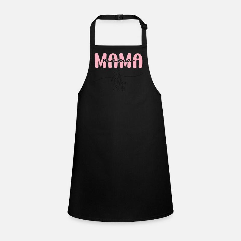 Lettrage Mama Rose Tablier Enfant