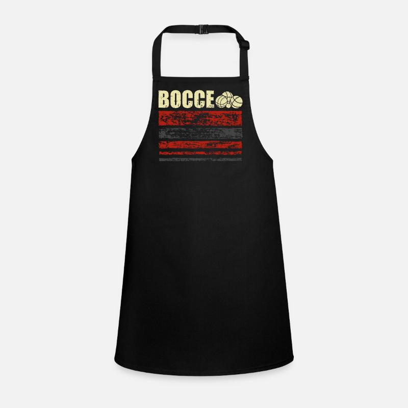 Bocce Petanque Boule Player Children's Apron