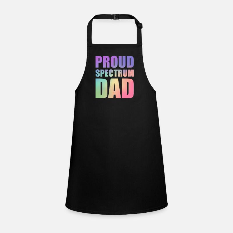 Proud Spectrum Dad Children's Apron