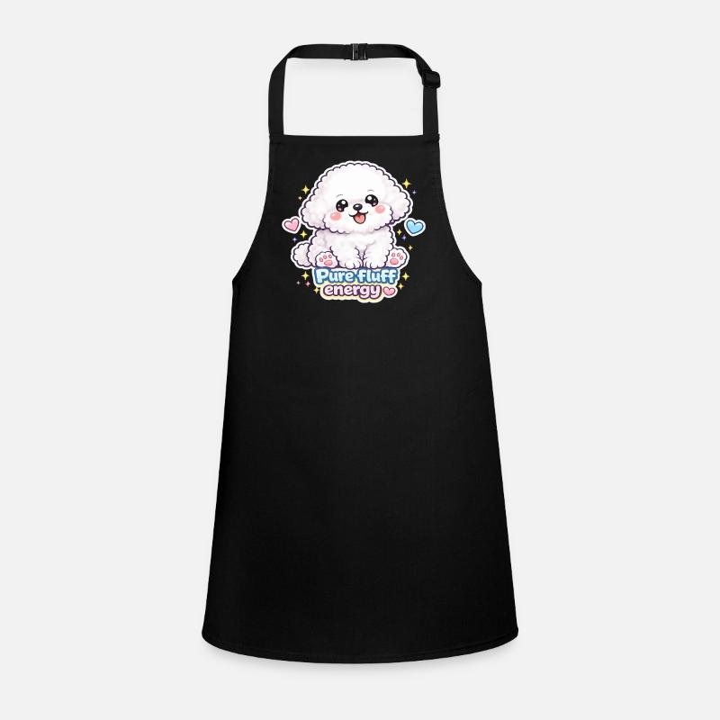 Cuddly Pure Fluff Energy Design - cute dog Children's Apron