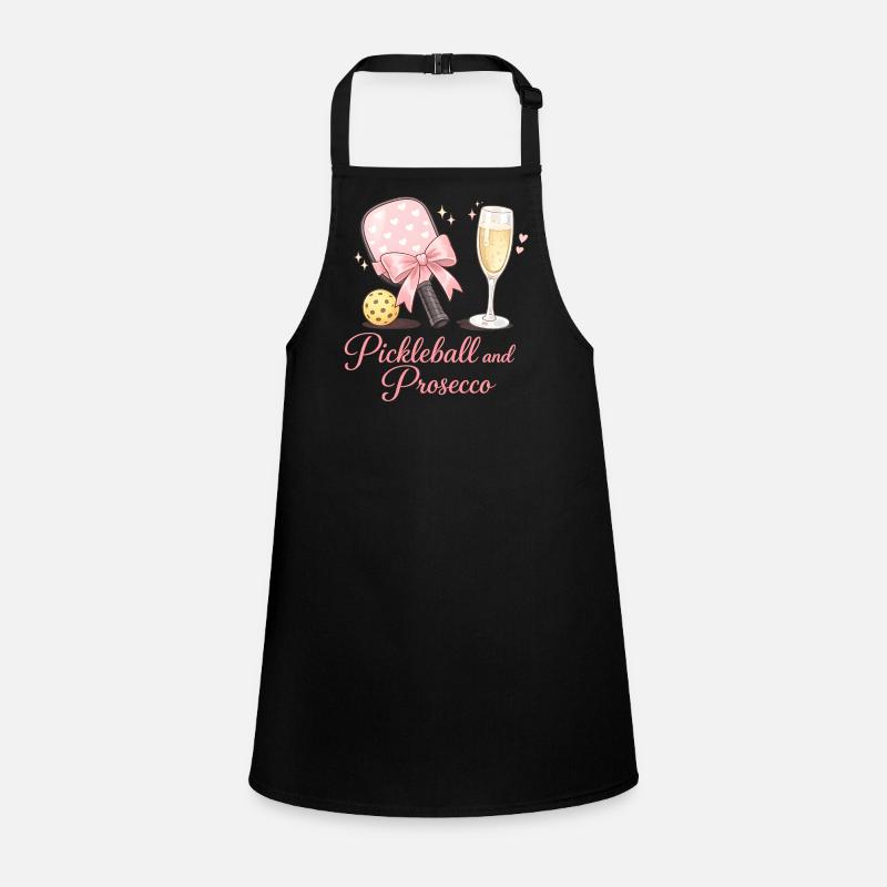 Pickleball et flair Prosecco Tablier Enfant